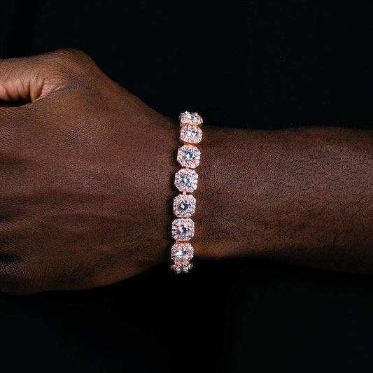 10mm Fusion Link Bracelet - Rose Gold