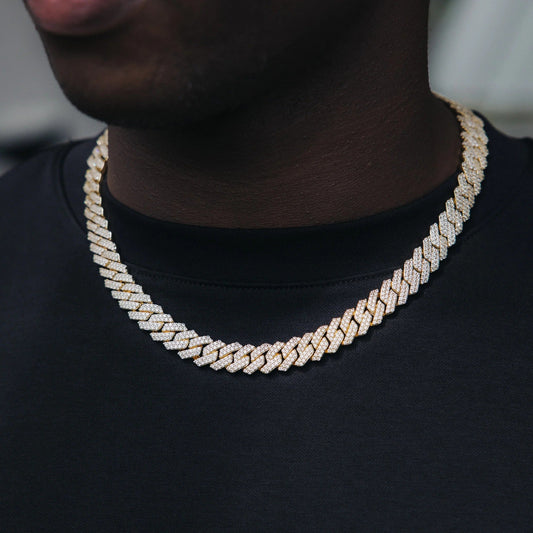 13mm Cuban Link Chain - Gold