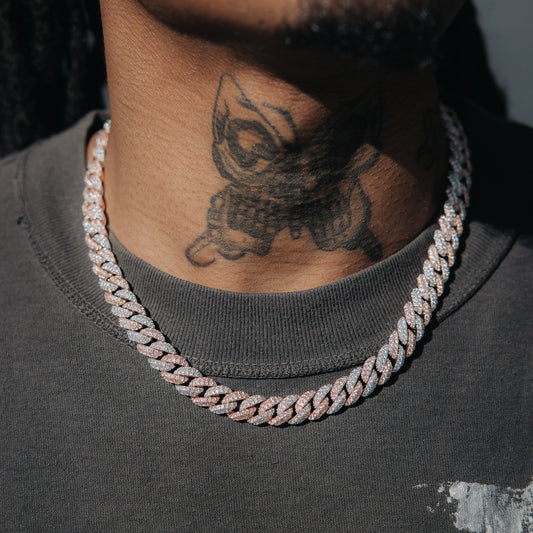 9mm Cuban Link Chain - Multicolored