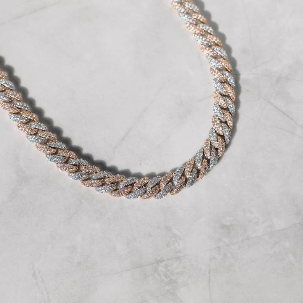 9mm Cuban Link Chain - Multicolored