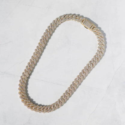 13mm Cuban Link Chain - Gold