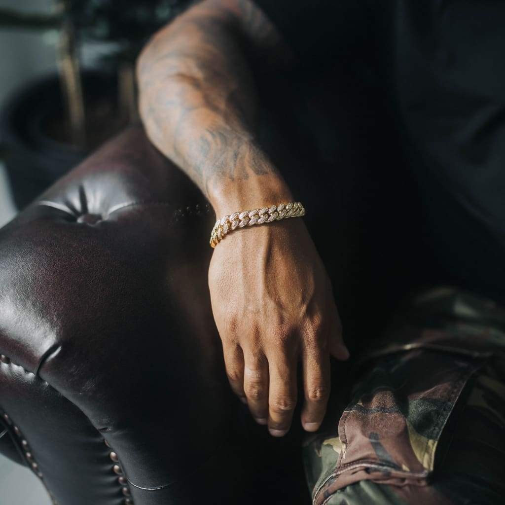13mm Cuban Link Bracelet - Gold